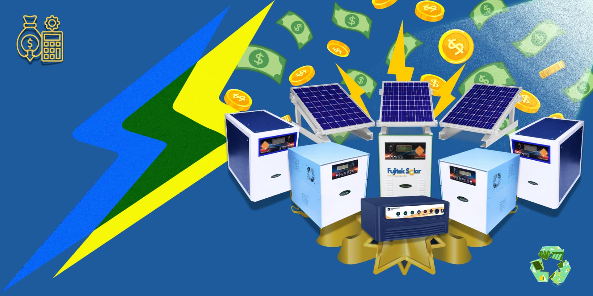 On-Grid vs Off-Grid vs Hybrid Solar Inverter – Detailed Comparison & Buying Guide 2026 featured image